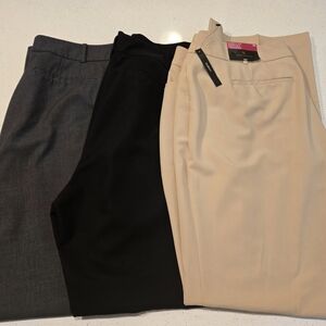 Worthington Men's Dress Pants - Black, Gray, and Tan